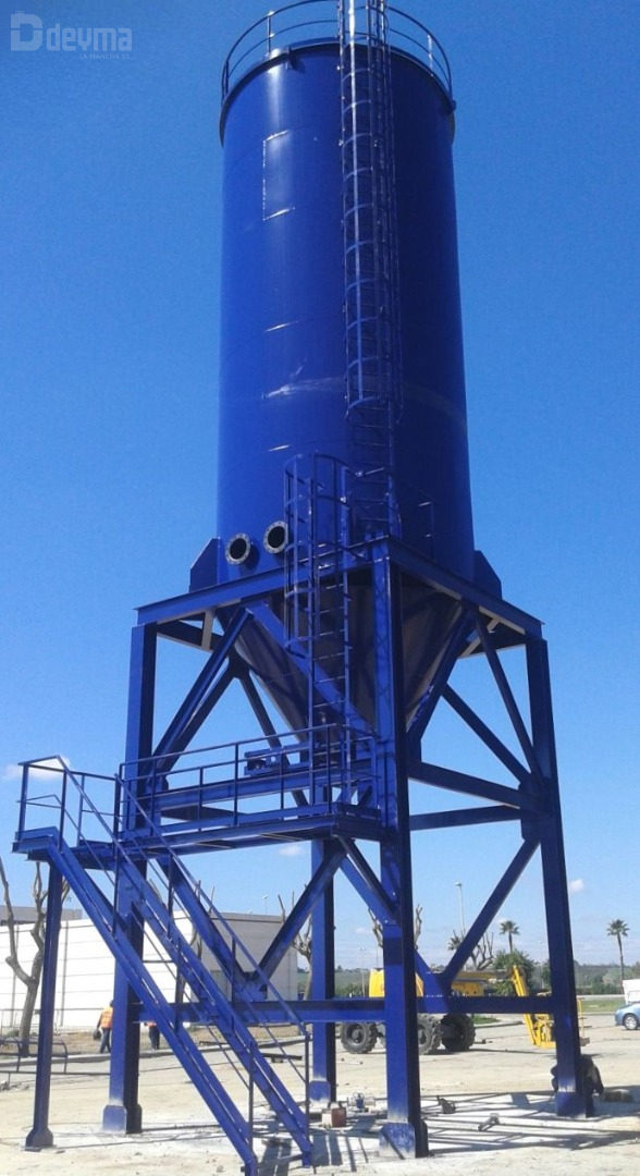Silo de almacenamiento de fangos Deyma La Mancha
