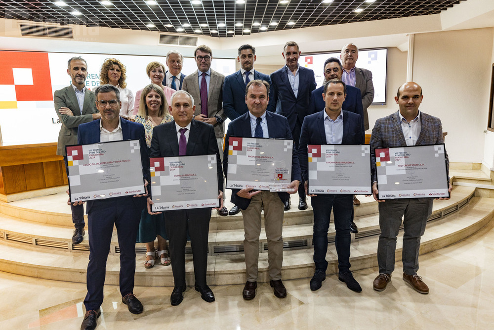 entrega de los VIII Premios PYME del año que organiza el Banco Santander y La Tribuna y la Cámara de Comercio, Premios PYME