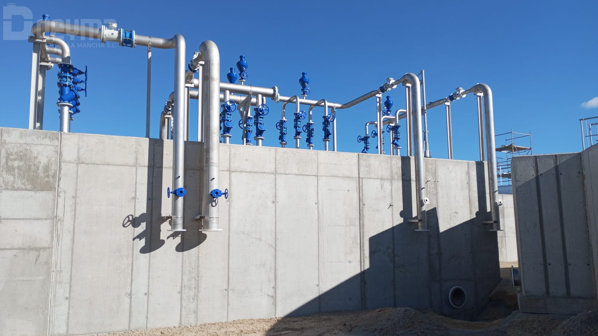 Sistema de bombeo e impulsión de aguas residuales