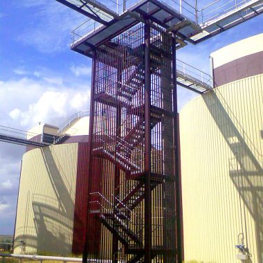 I-DLM-03 - Estructuras metálicas - Torre Acceso Digestión - EDAR Cuenca Baja Arroyo Culebro II)